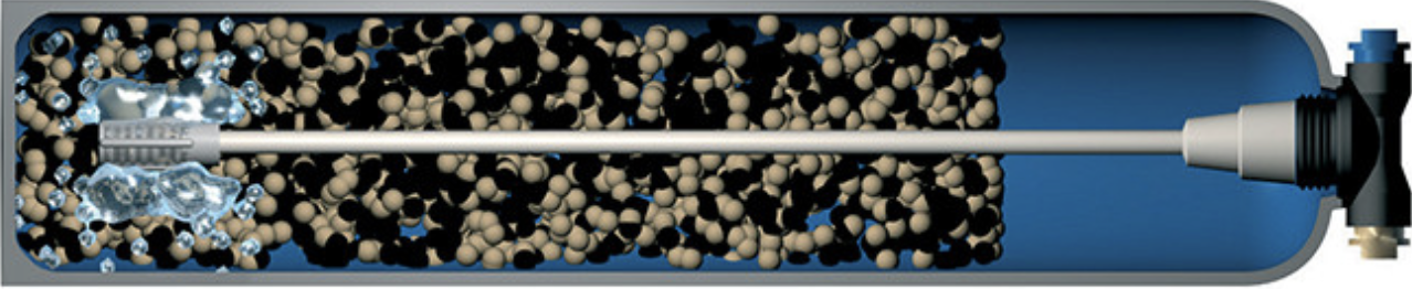 Bonbonne de Résine de filtration eau pure QLEEN